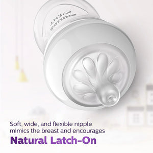 Nipple shield with text on a white background. Philips Avent Teat Natural Response Teat SCY961/02 0m+ go littles product image 3