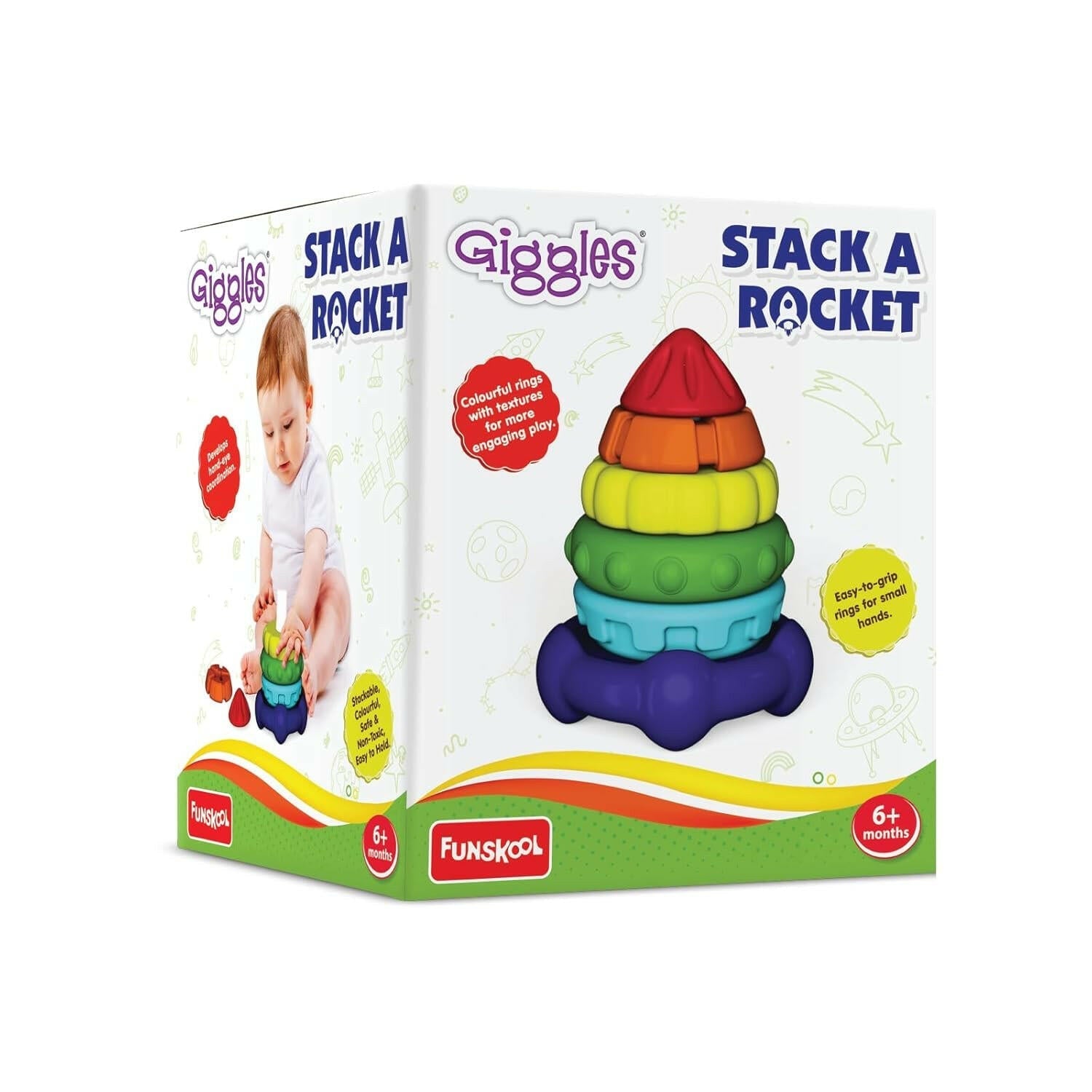 FUNSKOOL (INDIA) LTD Stack A Rocket  Go Littles .